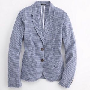 Gingham blazer